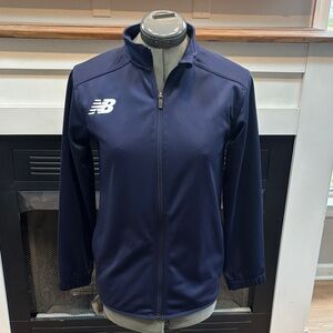 New Balance Dark Blue Full-Zip Jacket